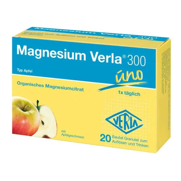 Magnesium Verla 300 Apfel Granulat, 20 St