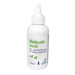 Malacetic Aural Ohrreiniger für Hunde / Katzen, 118 ml