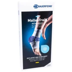 Malleotrain Sprunggelenkbandage Größe 3 links schwarz , 1 St