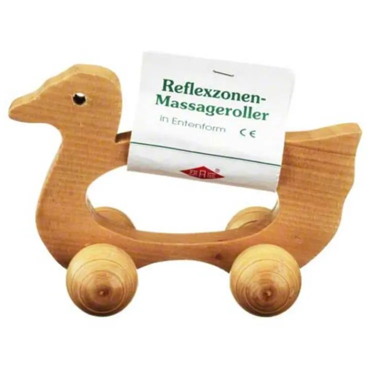 Massageroller Holz 4 Rollen, 1 St