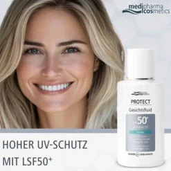 Medipharma cosmetics Protect Gesichtsfluid LSF 50 + , 50 ml