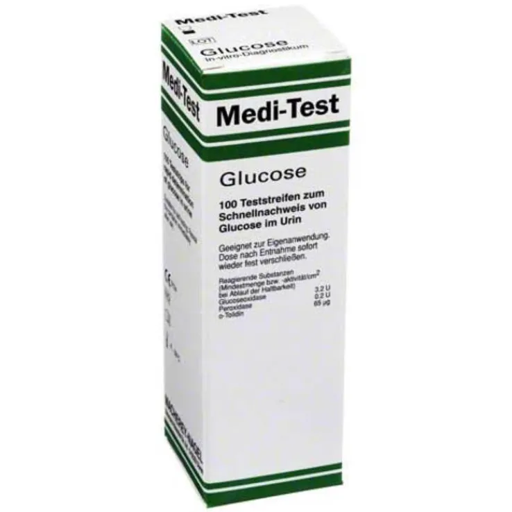 Medi Test Glucose Teststreif, 100 St