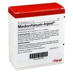 Medorrhinum Injeel Ampullen, 10 St