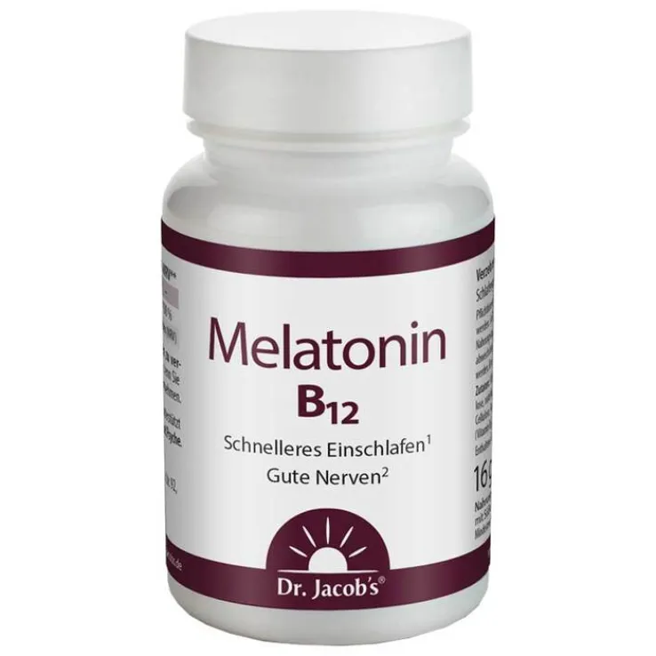 Melatonin B12 Dr. Jacob`s Tabletten, 60 St