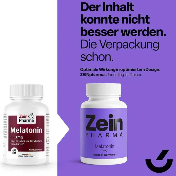 Melatonin 3 mg Kapseln Zeinpharma, 60 St