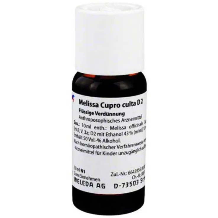 Melissa Cupro Culta D 2 Dilution, 50 ml