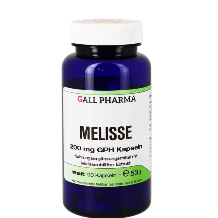 Melisse 200 mg GPH Kapseln, 90 St