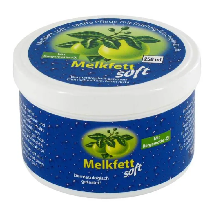 Melkfett soft mit Bergamotteöl, 250 ml