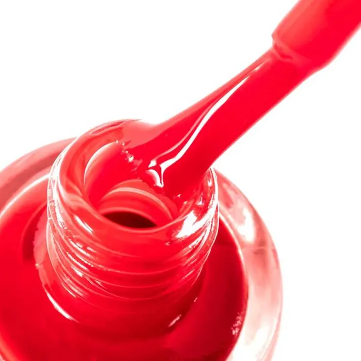 Meme Nagellack mit Silicium rot 02, 10 ml