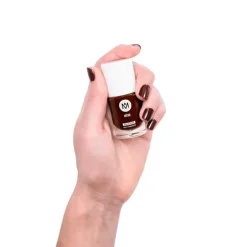 Meme Nagellack mit Silicium schokobraun 10, 10 ml