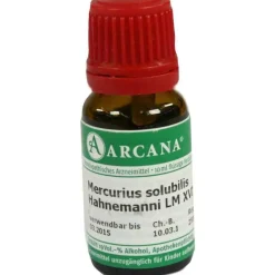 Mercurius solubilis Arcana LM 18 Hahnemanni Dilution, 10 ml