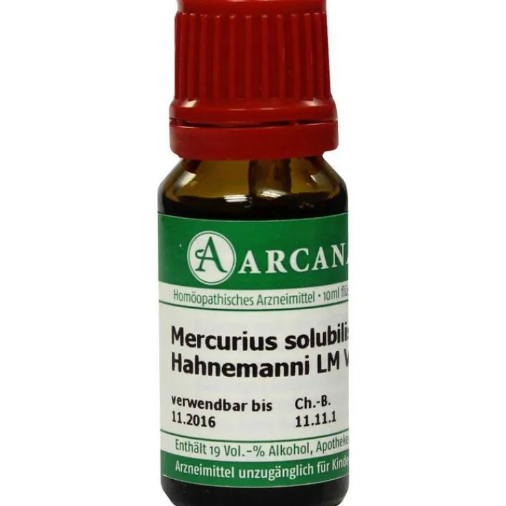 Mercurius solubilis Arcana LM 6 Hahnemanni Dilution, 10 ml