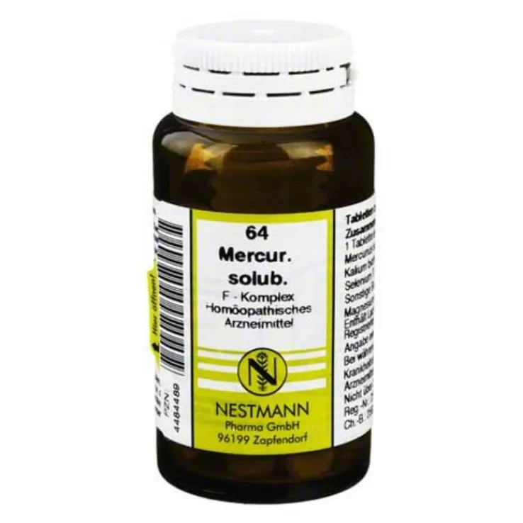 Mercurius solubilis F Komplex Nr. 64 Tabletten, 120 St