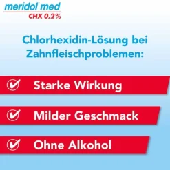 meridol® med CHX 0,2% Mundspülung, 300 ml