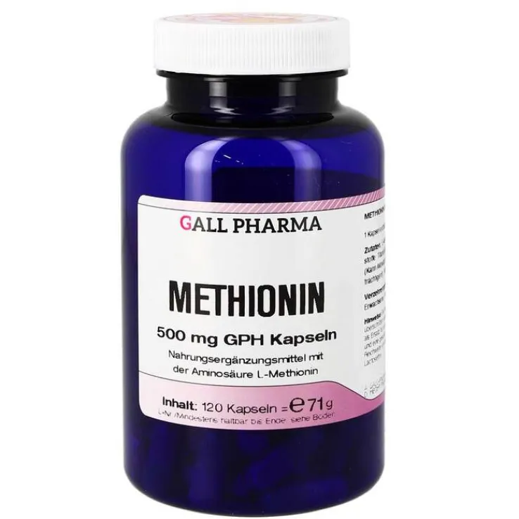 Methionin 500 mg GPH Kapseln, 120 St