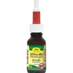 MilbenEx Ohrreiniger vet. (für Tiere), 20 ml