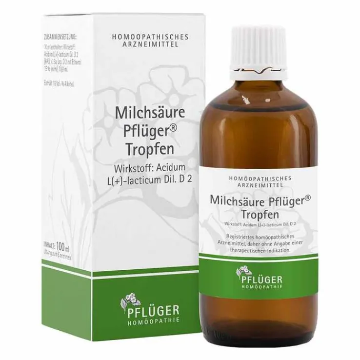 Milchsäure Pflüger Tropfen, 100 ml