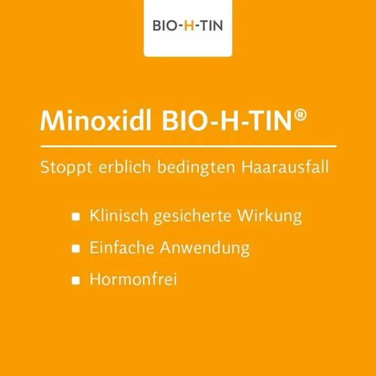 Minoxidil BIO-H-TIN-Pharma 20 mg/ml Spray für Frauen, 60 ml