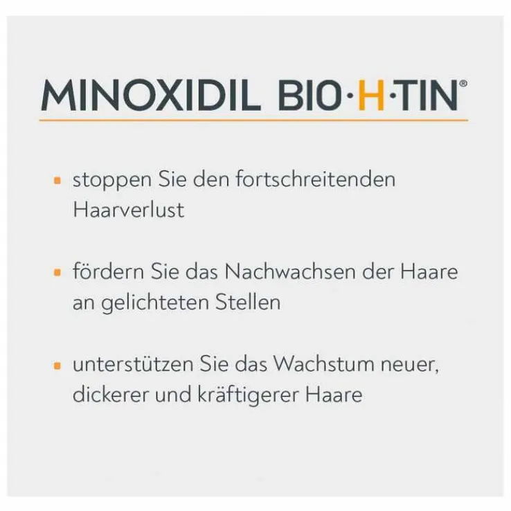 Minoxidil BIO-H-TIN-Pharma 20 mg/ml Spray für Frauen, 60 ml