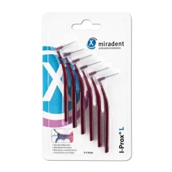Miradent Interdentalbürste I-Prox L 0,8 mm bordea., 6 St