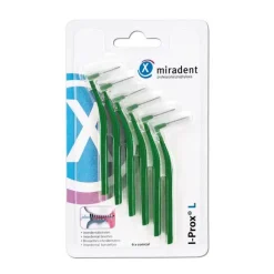 Miradent Interdentalbürste I-Prox L 0,7 mm grün, 6 St