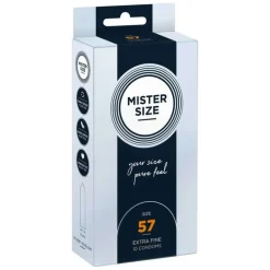 MISTER SIZE 57 Kondome, 10 St