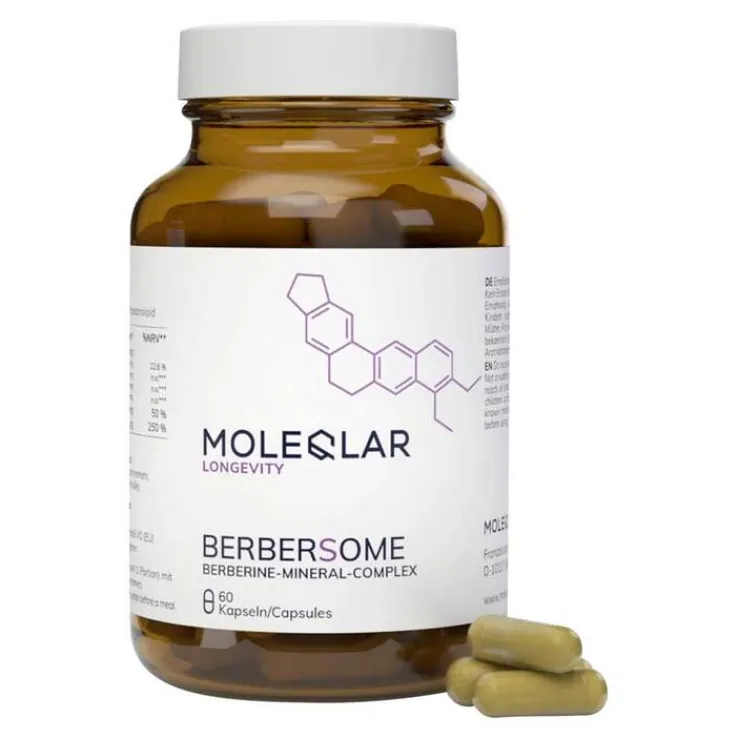Moleqlar Berberine Mineral-Complex Kapseln, 60 St