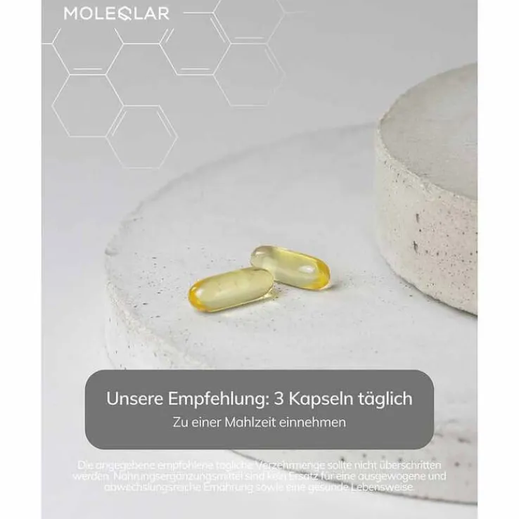 Moleqlar Qmega high Dose Omega-3 Kapseln, 90 St