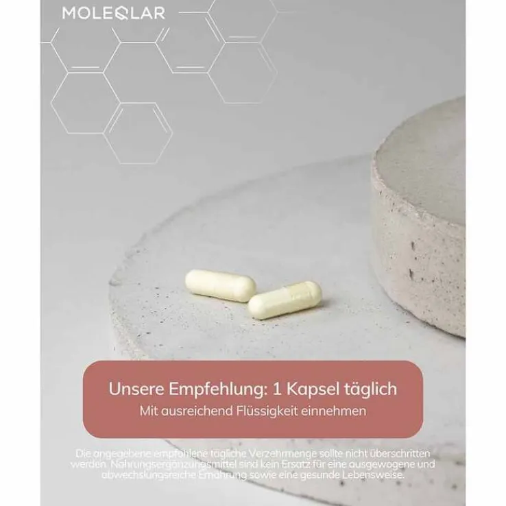 Moleqlar Resveratrol Trans-Resveratrol Kapseln, 60 St