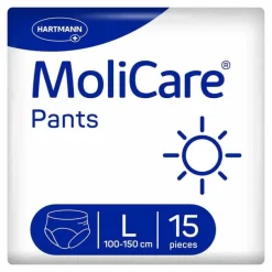 Molicare Pants Day Inkontinenzhosen Größe L, 15 St