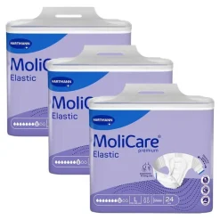 Molicare Premium Elastic Slip 8 Tropfen Größe L, 3X24 St