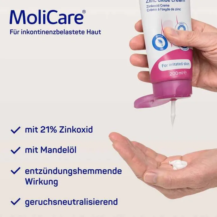MoliCare® Skin Zinkoxidcreme, 200 ml