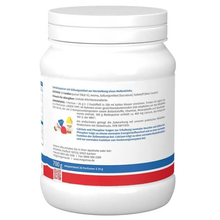 Molke Drink Megamax Vanille, 700 g