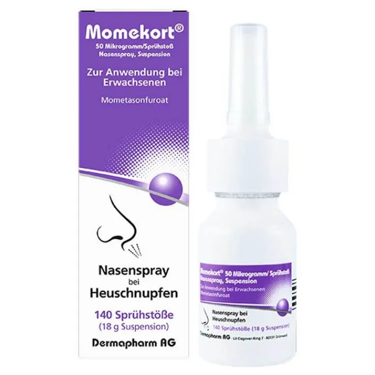 Momekort 50 µg / Sprühst. Nasenspray Suspension, 18 g