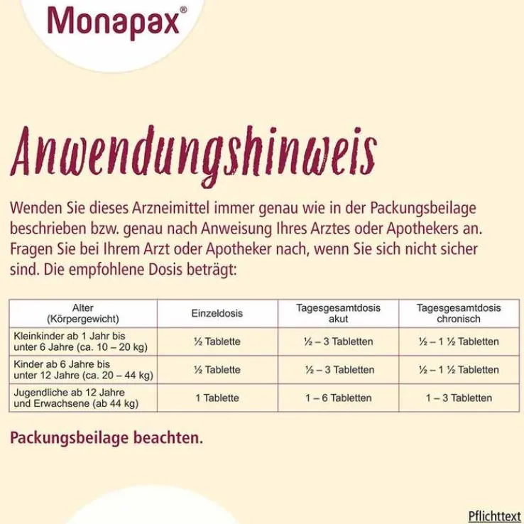 Monapax Tabletten, 40 St