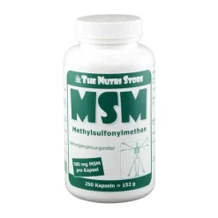 MSM 500 mg Methylsulfonylmethan Kapseln, 250 St