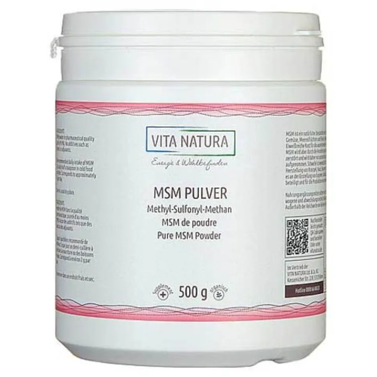 MSM Pulver Methylsulfonylmethan, 500 g