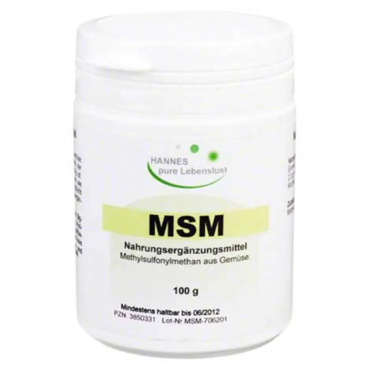 MSM pur Pulver, 100 g