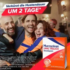 Mucosolvan 1x täglich Retardkapseln, 20 St