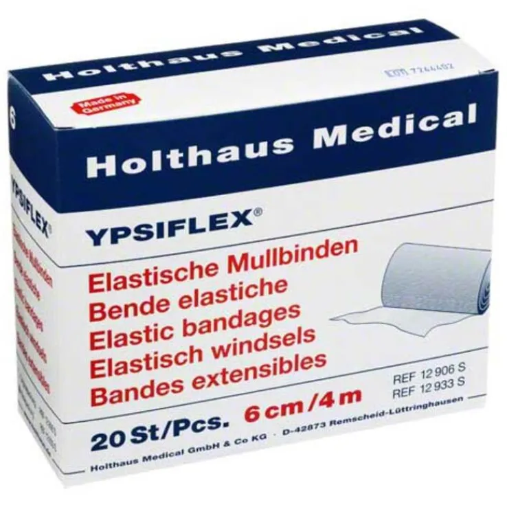 Mullbinden 4mx6cm elastisch, 20 St