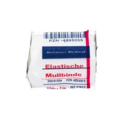 Mullbinden 4mx4cm elastisch, 1 St