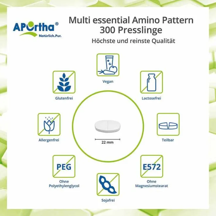 Multi Essential Amino Pattern Tabletten, 300 St