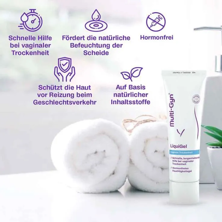 Multi-Gyn Liquigel mit Applikator Dach, 50 ml