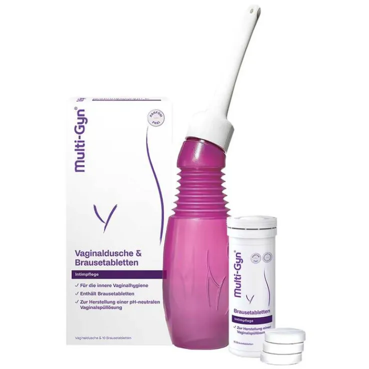 Multi-Gyn Vaginaldusche Kombipack Brausetabletten, 1 P