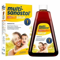 multi-sanostol® Sirup ohne Zuckerzusatz, 260 g