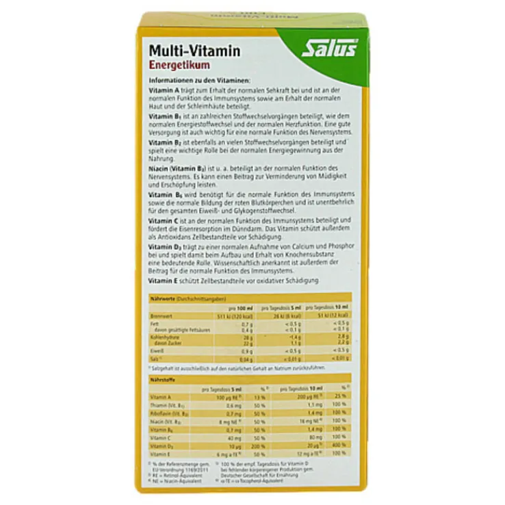 Multivitamin Energetikum Salus, 500 ml
