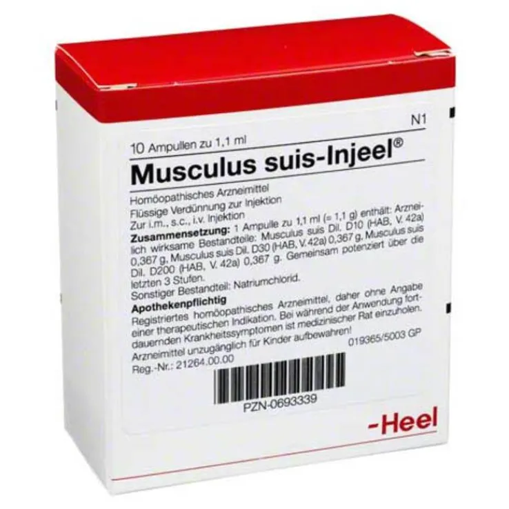 Musculus suis Injeel Ampullen, 10 St