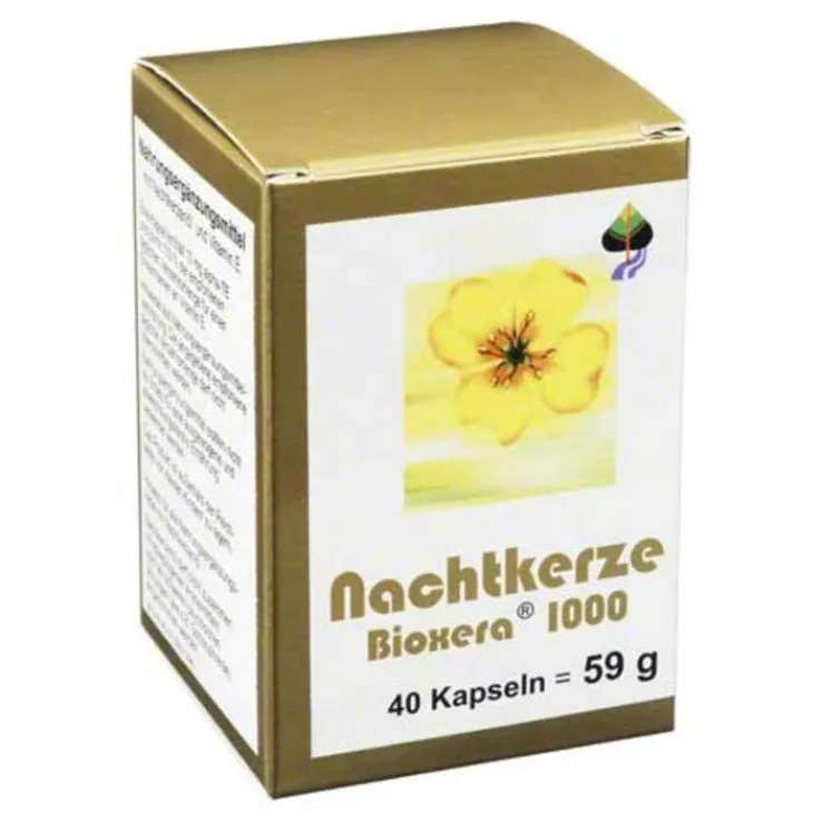Nachtkerze Bioxera 1000 Kapseln, 40 St