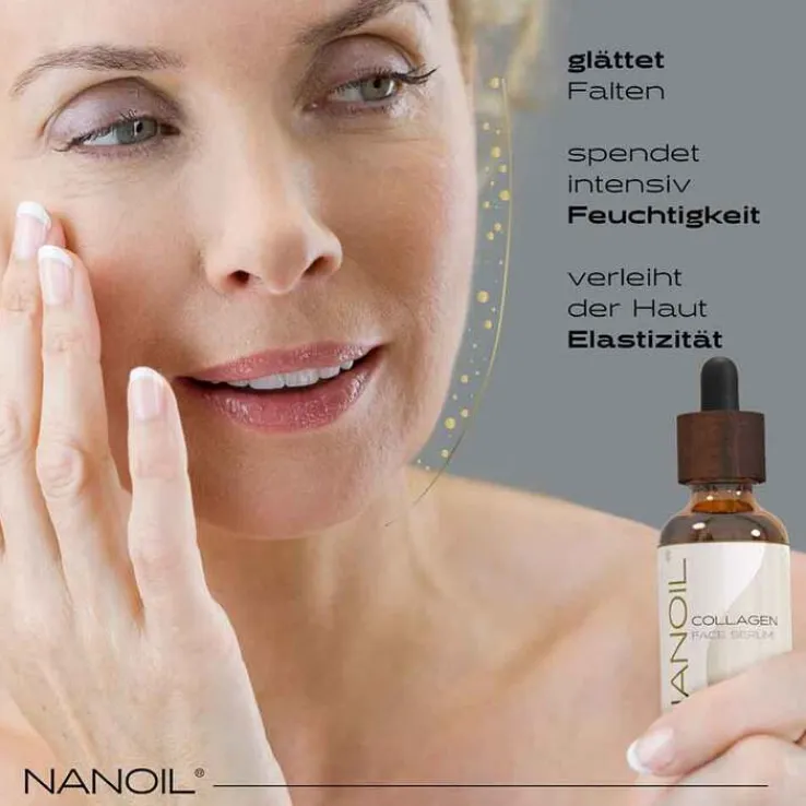 Nanoil Gesichtsserum mit Kollagen, 50 ml