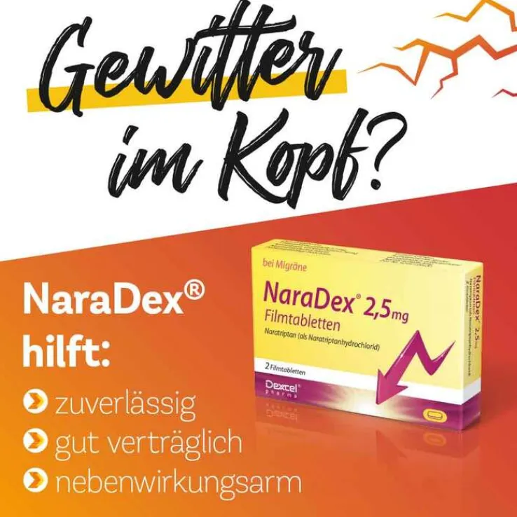 NaraDex® 2,5 mg Filmtabletten, 2 St